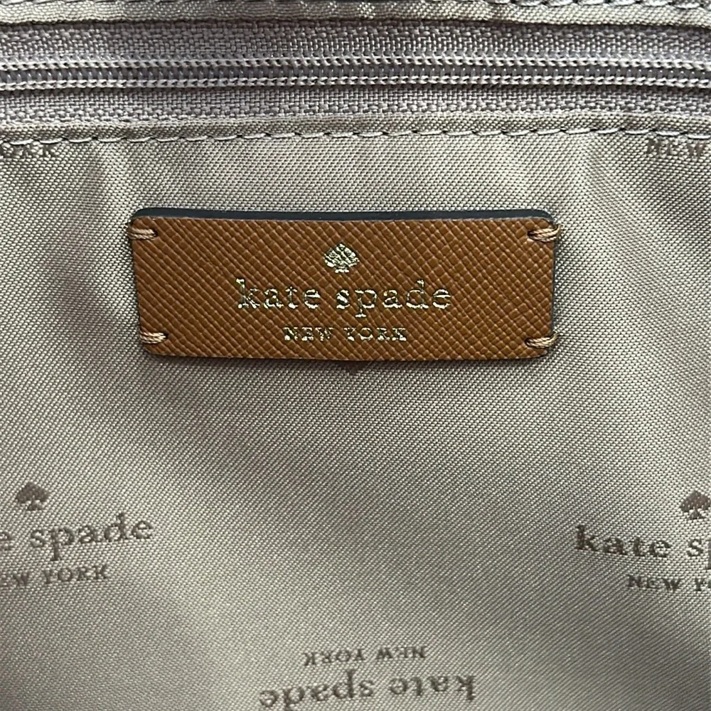 kate spade Brown Leather Laptop Tote